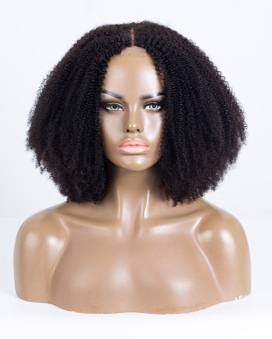 18" Kinky Shake N Go Full Wig No Bangs - XQC-447