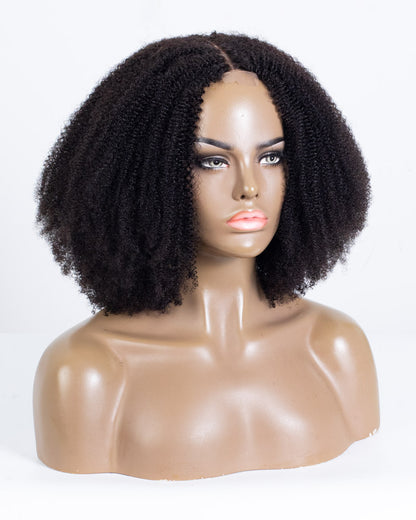 18" Kinky Shake N Go Full Wig No Bangs - XQC-447