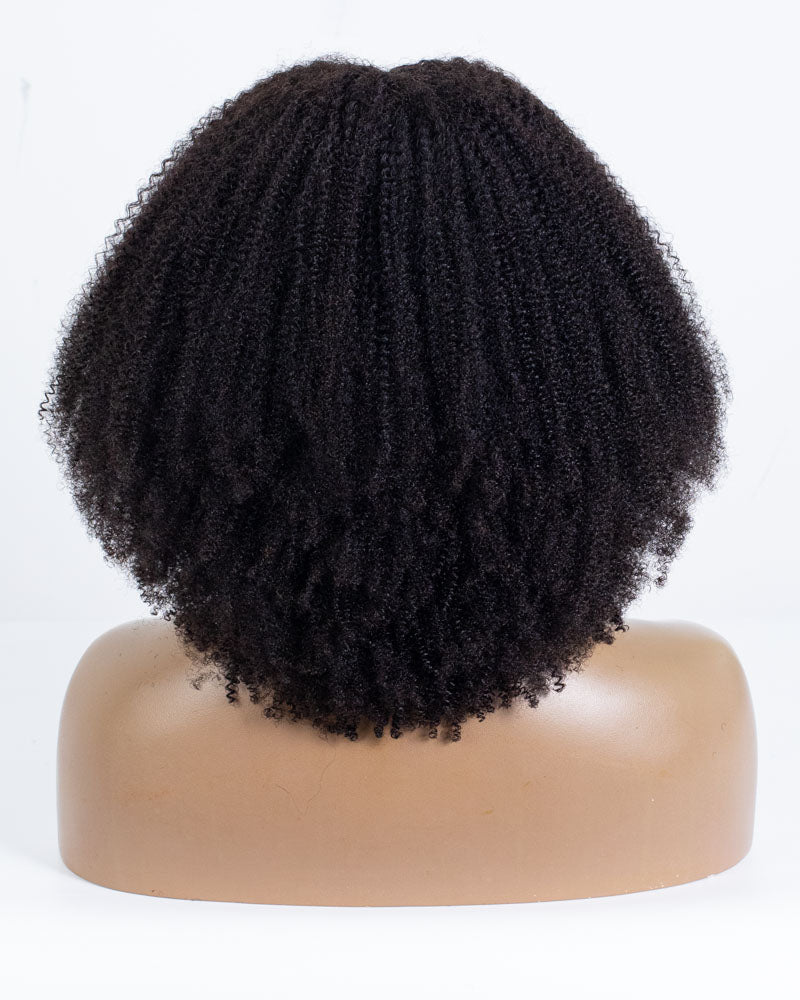 18" Kinky Shake N Go Full Wig No Bangs - XQC-447