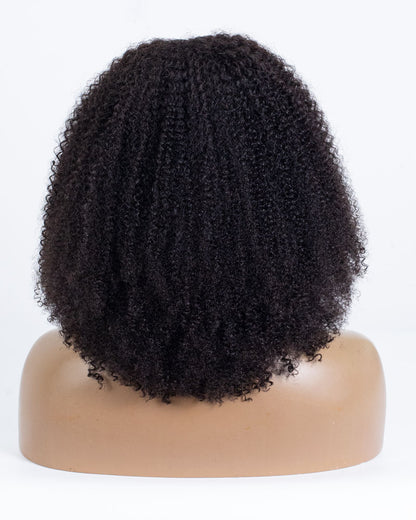 18" Coily Shake N Go Full Wig No Bangs - XQC-448