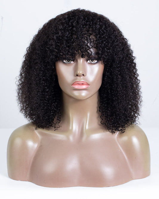 16" Curly Shake N Go Bang Wig XQC-451