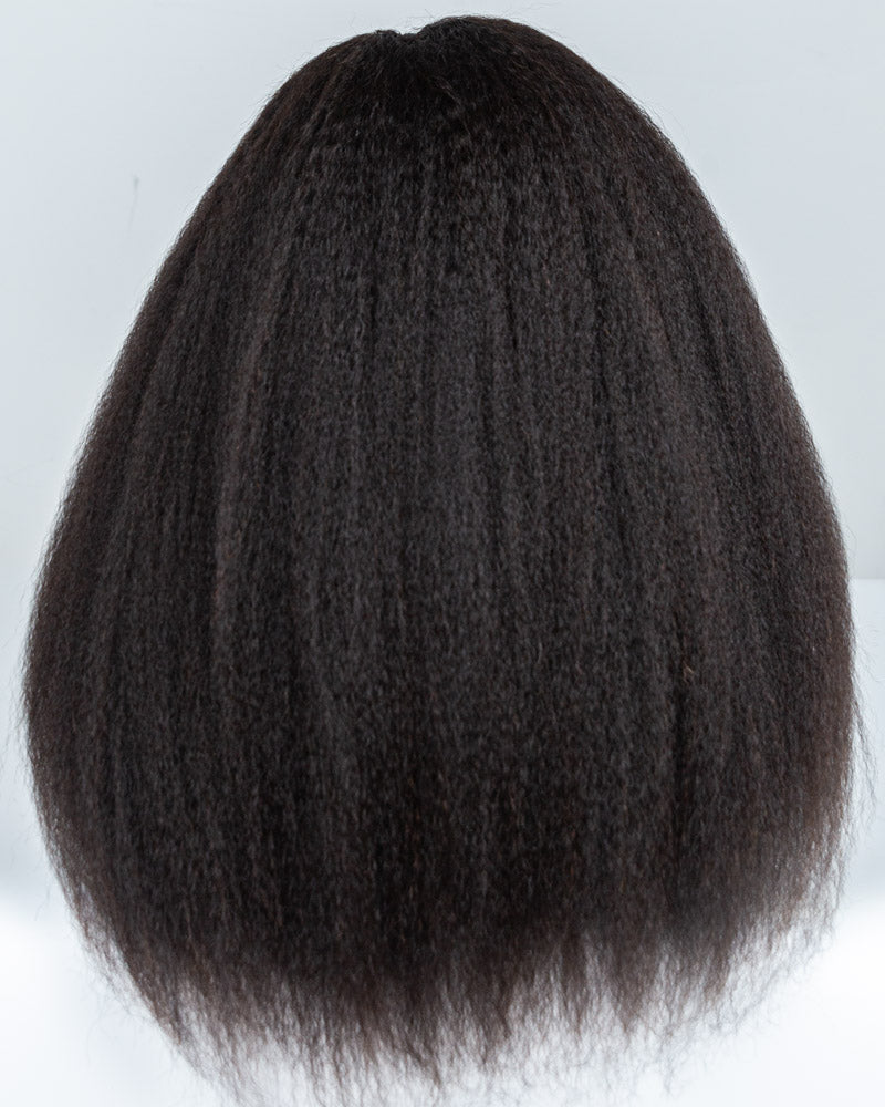 18" Kinky Blow out Lace Closure Wig (4"*4") Size M-XQC-316