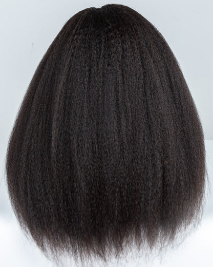 18" Kinky Blow out Lace Closure Wig (4"*4") Size M-XQC-316