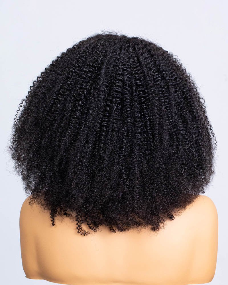 Coily Shake N Go Full Wig with Bangs- CFB001