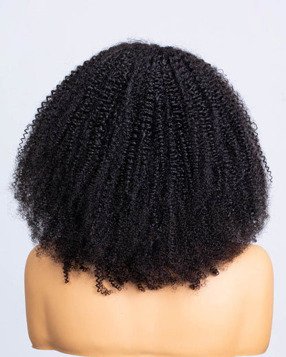 Coily Shake N Go Full Wig with Bangs- CFB001