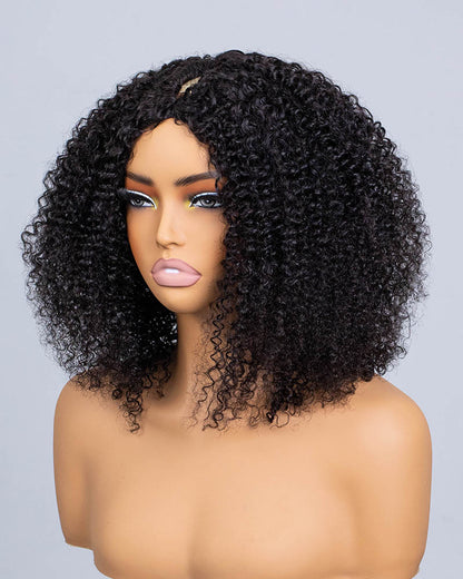 Curly Seamless Thin Part Wig-CUVW001
