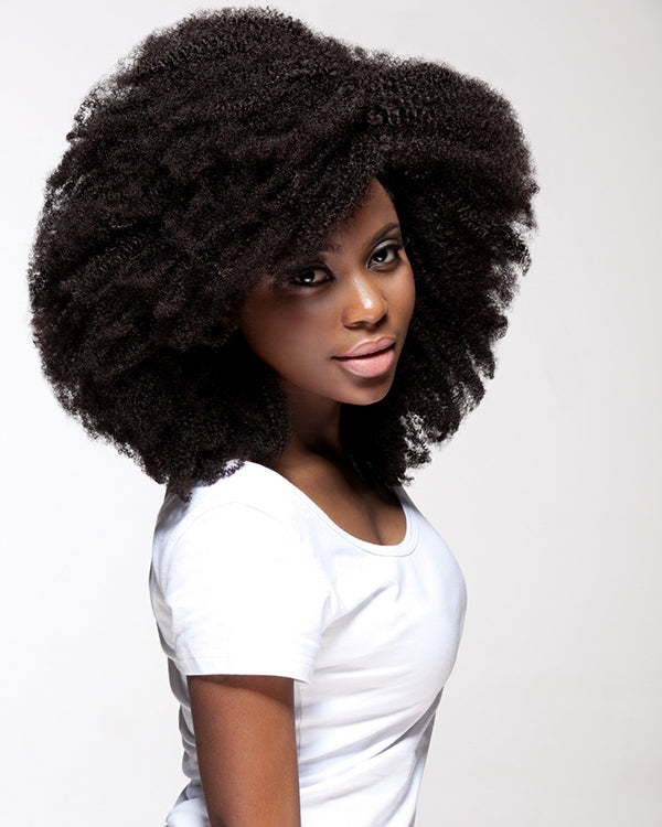 Kinky Textured Wefted Hair - KW001